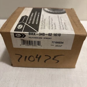 New Gates 8MX-34S-62 GT Poly Chain Sprocket - Picture 1 of 3