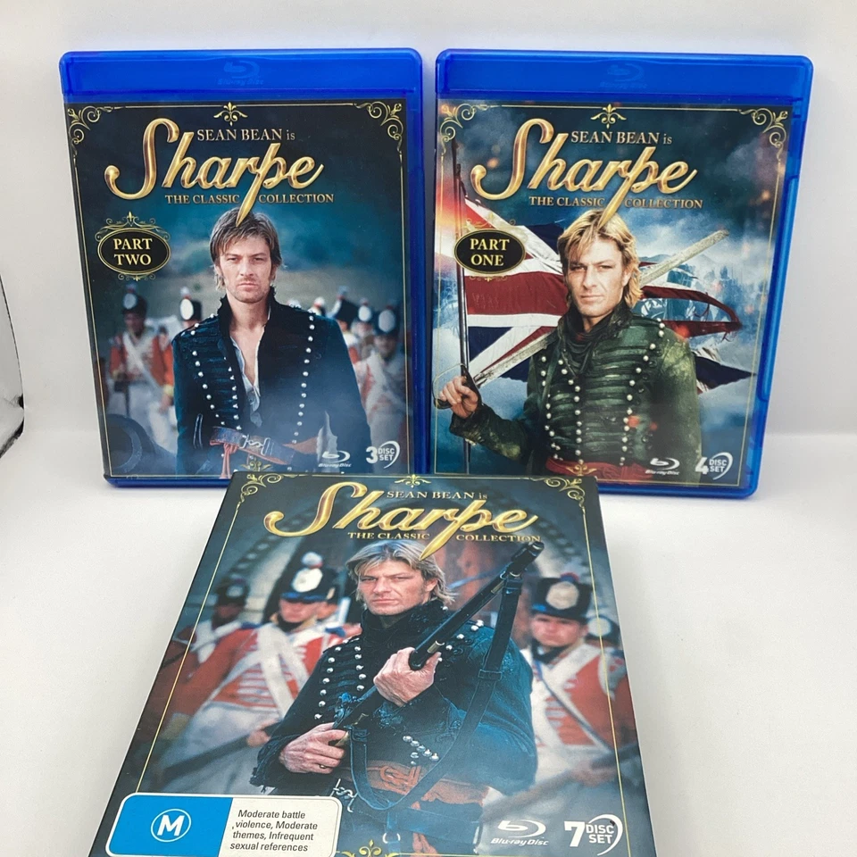 Sharpe The Classic Collection Sean Bean Blu-ray Set Region B (B3.8) - Image 1 of 4