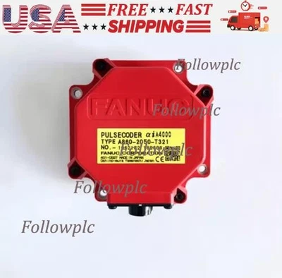 New Fanuc A860-2050-T321 ENCODER IN STOCK ship by UPS/Fedex US Free TAX - Image 1 of 4