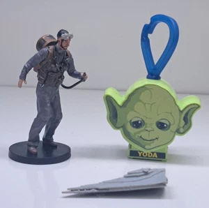 Star Wars Yoda Clip-On Bodhi Rook Mini Figur Lot Imperial Star Destroyer Spielzeug - Bild 1 von 6