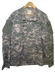 US Army Field Jacket Mens L Reg Green Digital Camo BDU ACU Military Shirt Outdoo - Picture 1 of 9