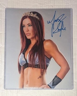 Фотография Мэдисон Рейн с автографом 8x10 TNA Wrestling AEW WWE NXT сексуальная фотография - Изображение 1 из 2