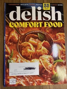 Delish Comfort Food Issue 15. 55 Super-Cozy Recipes Casseroles Skillets Soups - Picture 1 of 9