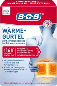 ✅SOS Wärmegürtel, zur Schmerzlinderung bei Rückenschmerzen, 1x Gürtel + 4x Pads✅ - Bild 1 von 1