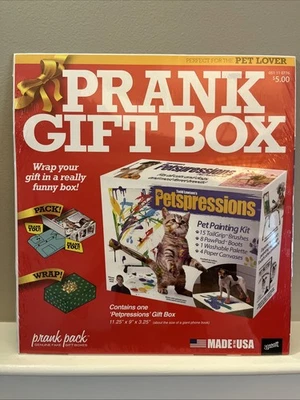 ¡Nuevo! Caja de regalo de broma Todd Lawson's Petspressions para el amante de las mascotas Caja de regalo de broma Foto 1 de 2
