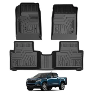 All-Weather Floor Mats for Chevy Colorado/GMC Canyon Crew Cab 2015-2022 - Bild 1 von 2