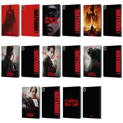 OFFICIAL THE BATMAN POSTERS LEATHER BOOK WALLET CASE COVER FOR APPLE iPAD - Image 1 of 4