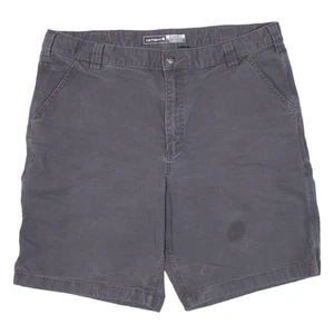 CARHARTT Mens Workwear Shorts Grey Relaxed XL W40 - Picture 1 of 6