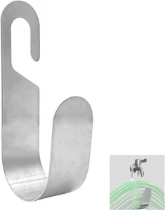 Soporte de manguera de jardín montaje en pared - Suspensión de manguera de agua de alta resistencia almacenamiento exterior... - Imagen 1 de 6