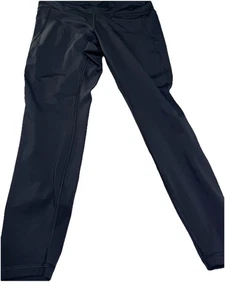 Savage X Fenty LeggingWomens 2x Black Athleisure Loungewear Streetwear Yoga Gym - Picture 1 of 10