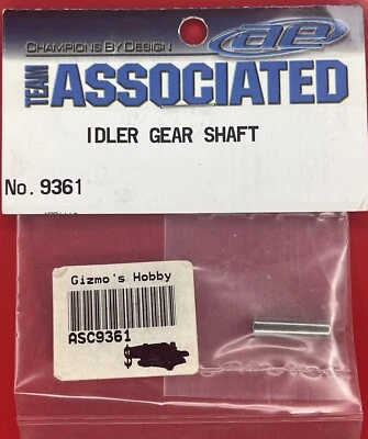 Team Associated RC10B2 Idler Gear Shaft RC10-B2 9361 ASC9361 RC10 Stealth 2wd - Image 1 of 2