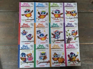 Owl Diaries 1-12 Childrens Book Lot Bundle 1 2 3 4 5 6 7 8 9 10 11 12 Set - Imagen 1 de 21