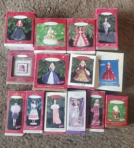 14 Hallmark Barbie Ornament Lot - einige Rarität & selten vergriffen  - Bild 1 von 14