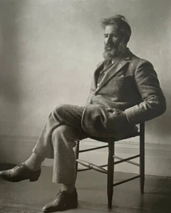 1926/80 Vintage Constantin Brancusi Sculptor By CHARLES SHEELER Artist Photo Art - Picture 1 of 1