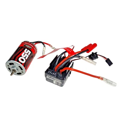 Redcat Racing Lightning STK WP-1040 Cepillado Impermeable ESC y Motor 550 19T Foto 1 de 4