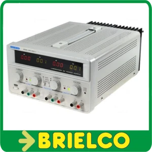 FUENTE ALIMENTACION LABORATORIO REGULABLE DOBLE SALIDA 0-30V 0-3A + 5V-3A BD6735 - Imagen 1 de 1