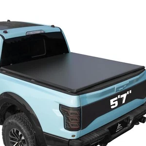 Truck Bed Tonneau Cover Compatible with Dodge Ram 1500(2009-2024) Classic&New... - Picture 1 of 8