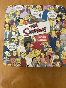 Simpsons Quizspiel in Sammlerdose mit Poster, Custom Würfel - Bild 1 von 14