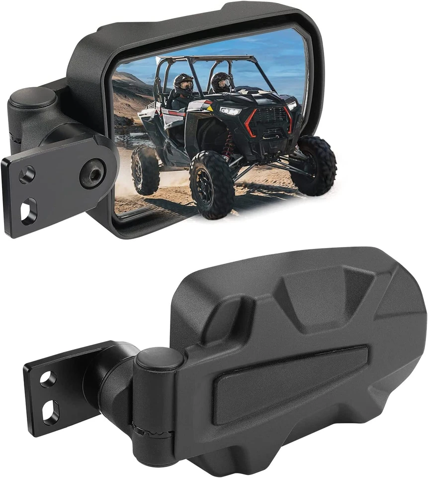UTV Rear View Side Mirrors Folding For 2014-23 Polaris RZR S 900/1000 XP 2881198 - Image 1 of 4