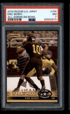2010 Razor US Army All-American Bowl Rookie Eric Berry #104 PSA 7