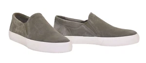 B4 NWOB VINCE Mens Fletcher Smoke Grey Suede Sneaker Shoes Size US 7M EU 40 $140 - Picture 1 of 8