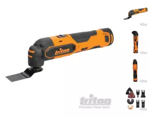 TRITON T12OT 12V Oscilante 2x Batería Herramienta Multifunción T12 PROFI 103691 - Imagen 1 de 11