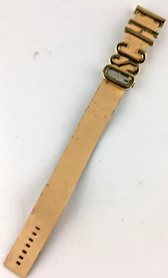 Watch MOSCHINO Women's Bracelet Quartz vintage Used Oval Missing All Letters - image 1 of 3