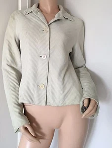 ROBERTO CAVALLI Pleated Suede Shirt Jacket (retail £650) - Picture 1 of 12