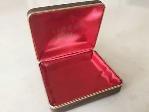 Antique "TIMEX Electric Watch" Case (Only) with Faux Wood Grain (vinyl) - Picture 1 of 12