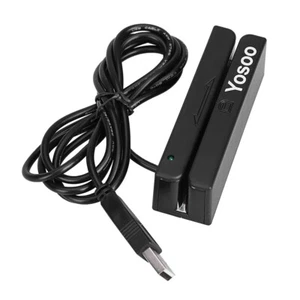 MSR90 USB Magnetic Credit Card Reader Stripe Magstripe Scanner 3Tracks - Picture 1 of 10