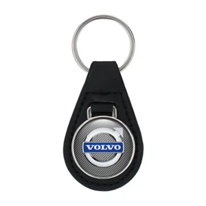 Leder Schlüsselanhänger Volvo Premium-Qualität Schlüsselhalter Autozubehör - Bild 1 von 14