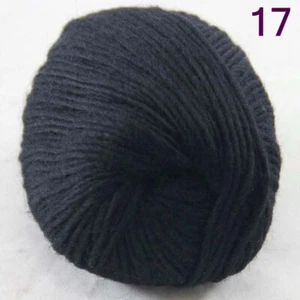 SALE 1ballx50g NEW Chunky Colorful Hand Knitting Wool Yarn Black - Picture 1 of 24