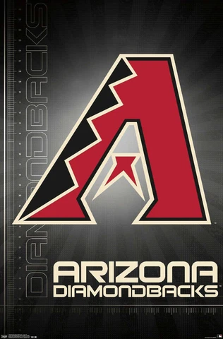 Arizona Diamondbacks Official MLB Baseball Team Logo 22x34 Wall POSTER Cover