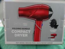 Conair Infiniti Pro 1877W Compact Styling Tool Hair Dryer w/ Diffuser Red 270UTR