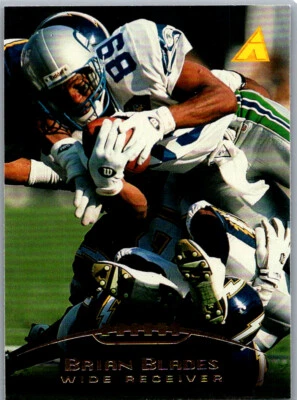 #150 Brian Blades Seattle Seahawks 1995 Pinnacle - Image 1 of 2