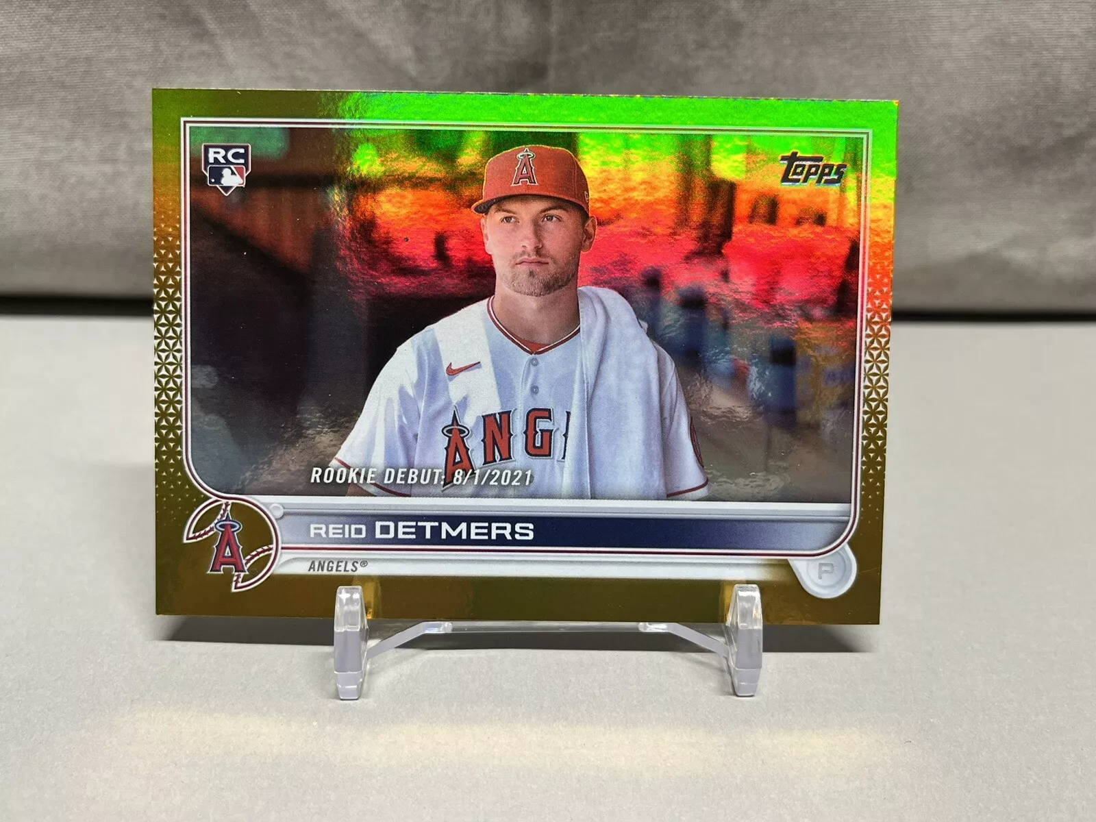 2022 Topps Update Series - Rookie Debut Gold Foil #US62 Reid Detmers (RC)