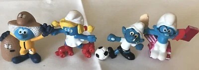 Lot of Smurfs Figures - Vintage Collectible Toys - Image 1 of 4