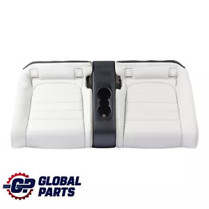 Mercedes C205 Rear Seat Bench Bottom Lower Covering Cup Holder Grey Leather - Picture 1 of 11