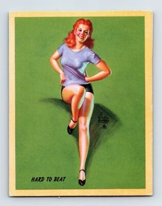 Pin-Up Blotter GGA difícil de vencer Earl Moran 3" x 3,75" - Imagen 1 de 2