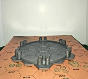 BattleTech/CityTech - Edificio su scala cartografica - Pad di atterraggio Starport - Foto 1 di 2