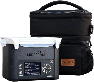 Pro Cordless Heated Lunchbox – Battery-Powered, 4-Cup Capacity, 220°F Max, Autom - Image 1 of 4