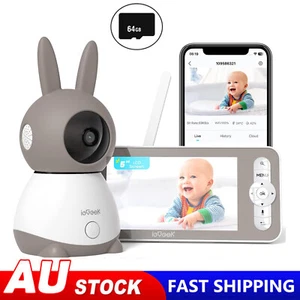 360° View Baby Monitor Cam w/ Temperature / Security surveillance Camera 64GB SD - Picture 1 of 10