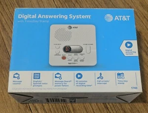 Scatola aperta - Sistema di risposta digitale AT&T 1740 con timbro ora e giorno - Foto 1 di 5