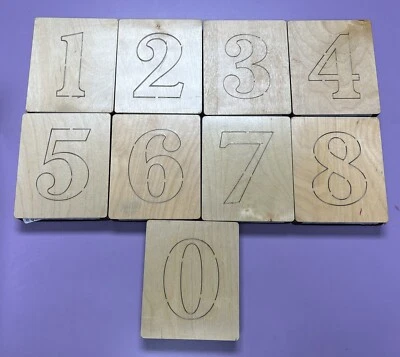 Conjunto de números Ellison AccuCut BLACK TIE 4”  - Imagem 1 de 2