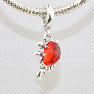 Authentic Pandora Silver The Little Mermaid Sebastian Crab Charm 792694C01 - Picture 1 of 3