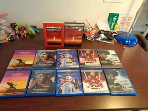 6 Movies (5 are Blue-rays + DVD + Digital code) ALL have their slip covers EUC - Picture 1 of 10