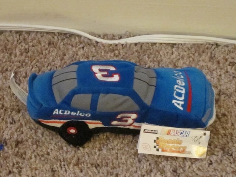 1998 Vintage NASCAR Dale Earnhardt Jr #3 AC Delco Beanie Racers Plush NWT Cover