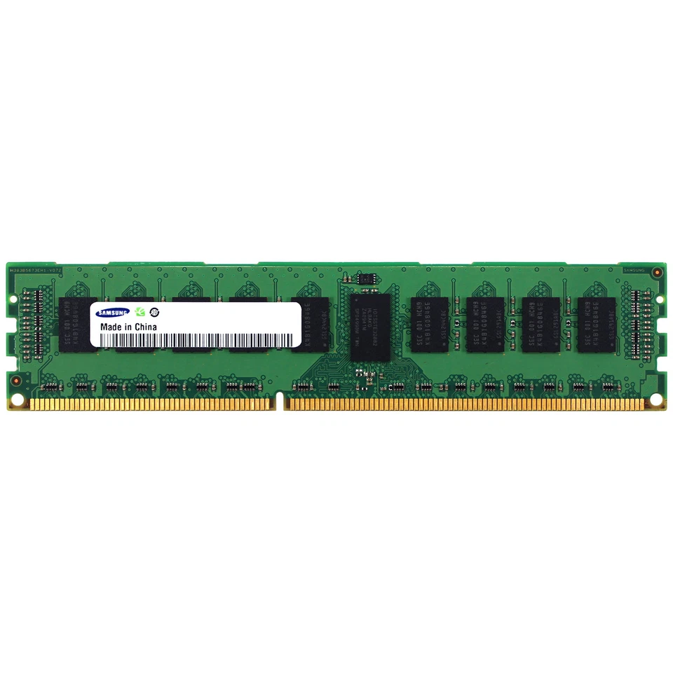 Samsung 8GB 2Rx8 PC3-14900R DDR3 1866MHz 1.5V ECC REGISTERED RDIMM Memory RAM - Image 1 of 1