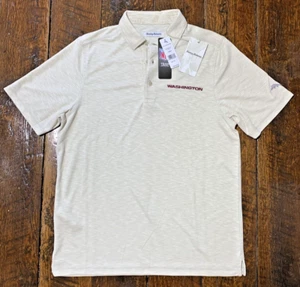 Polo Tommy Bahama Para Hombre Pequeño NFL Palmetto Paradise Washington Commanders - Imagen 1 de 7