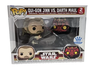 Funko Pop! Vinyl: Star Wars - Qui-Gon Jinn vs. Darth Maul 2-Pack with Case!! - Picture 1 of 10